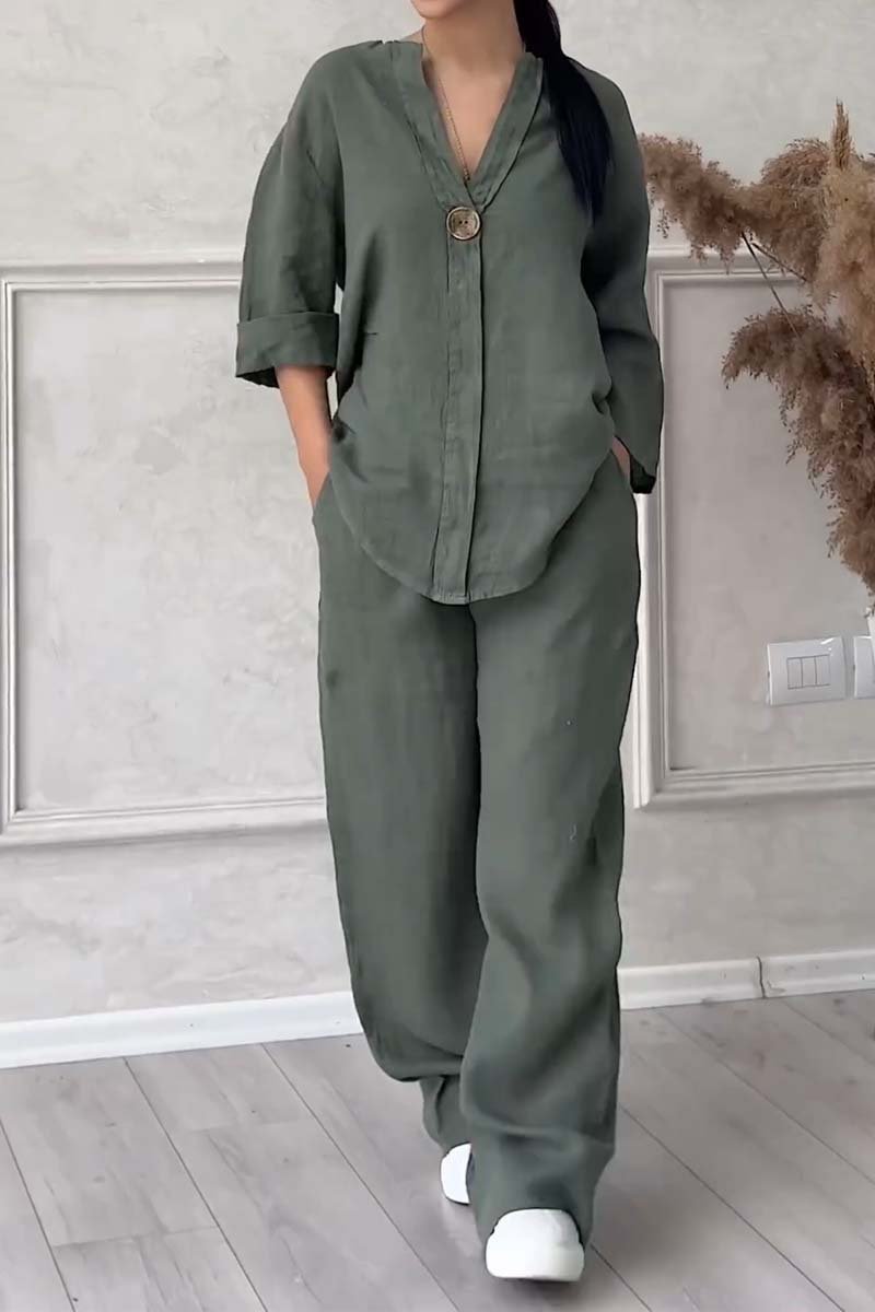 Mirelda - Casual Two-Piece Lounge Ensemble