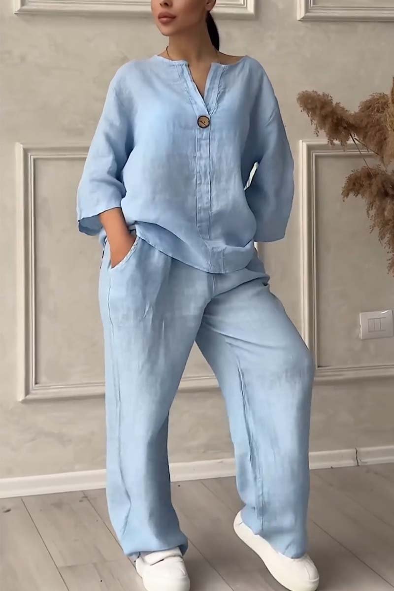 Mirelda - Casual Two-Piece Lounge Ensemble