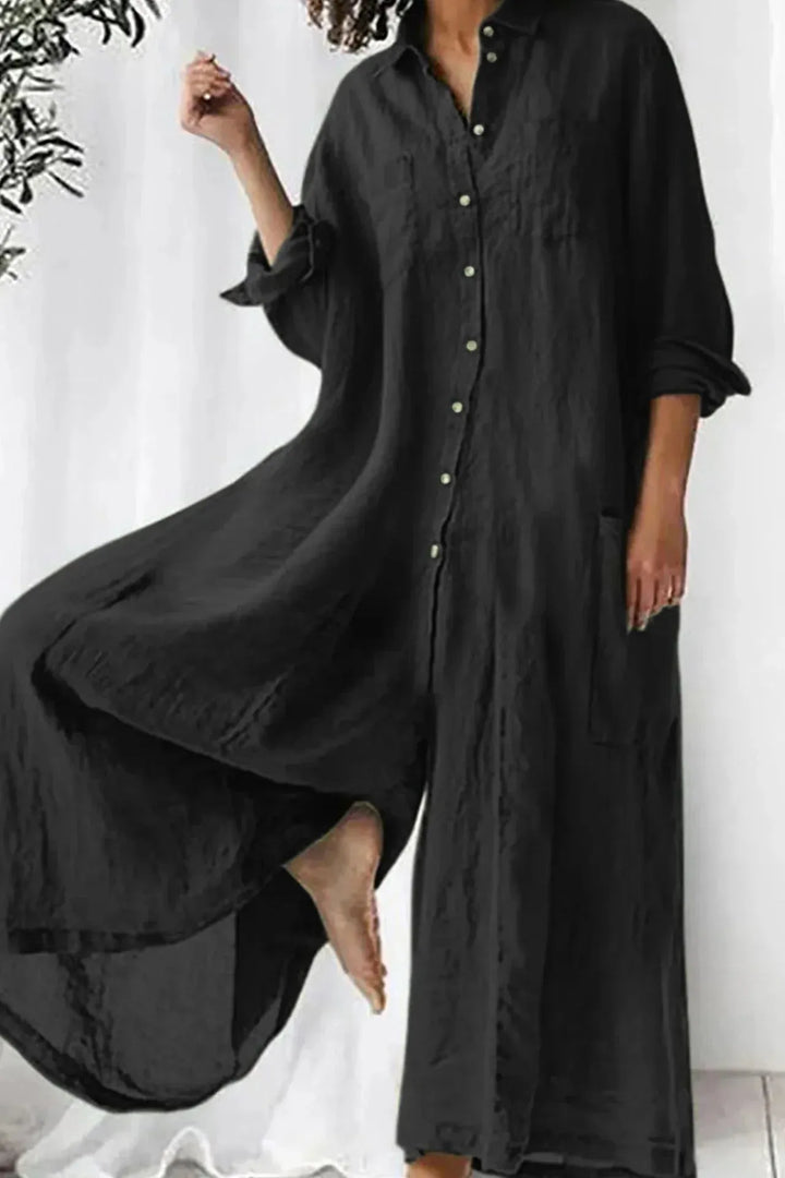 Rue - Comfortable Loose Jumpsuit