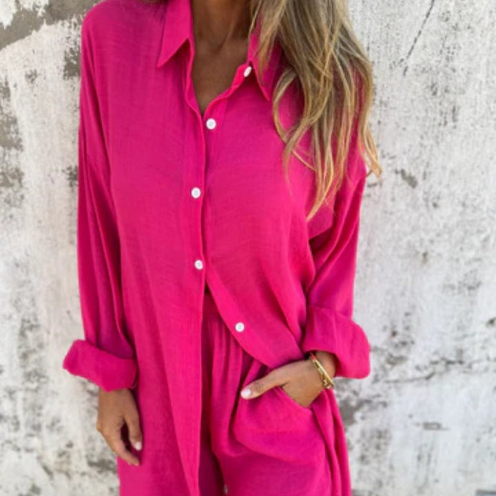 Lyrie - Casual Polo Ensemble
