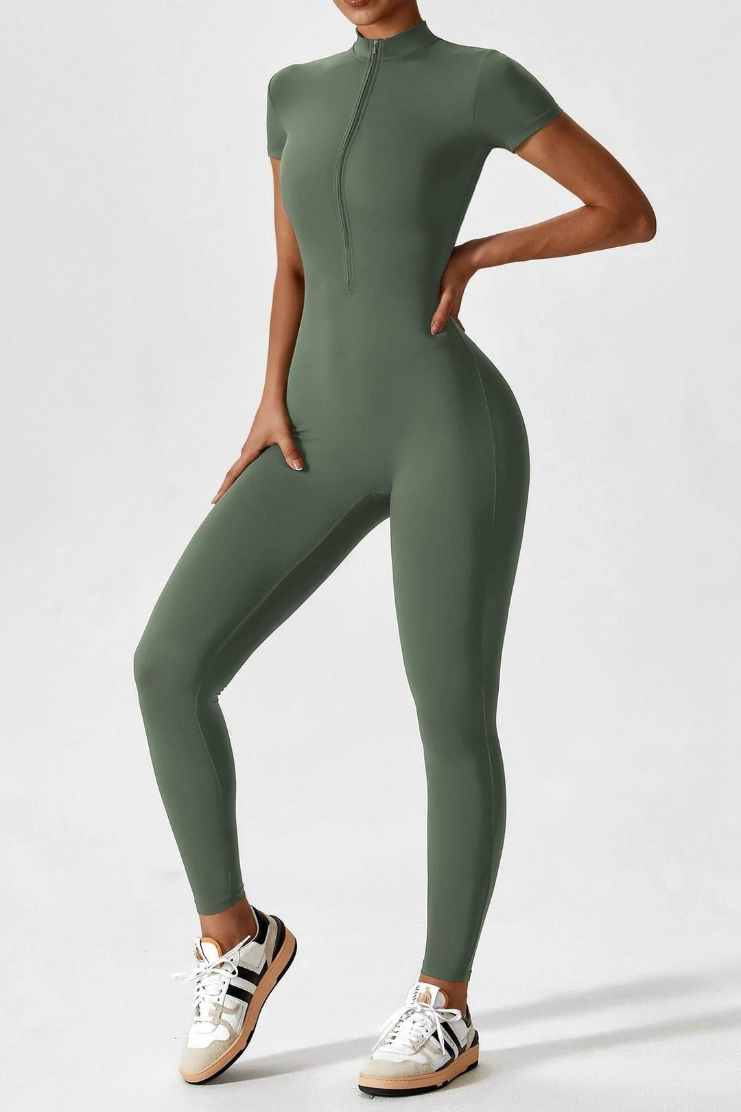 Evalina - Zipper Jumpsuit